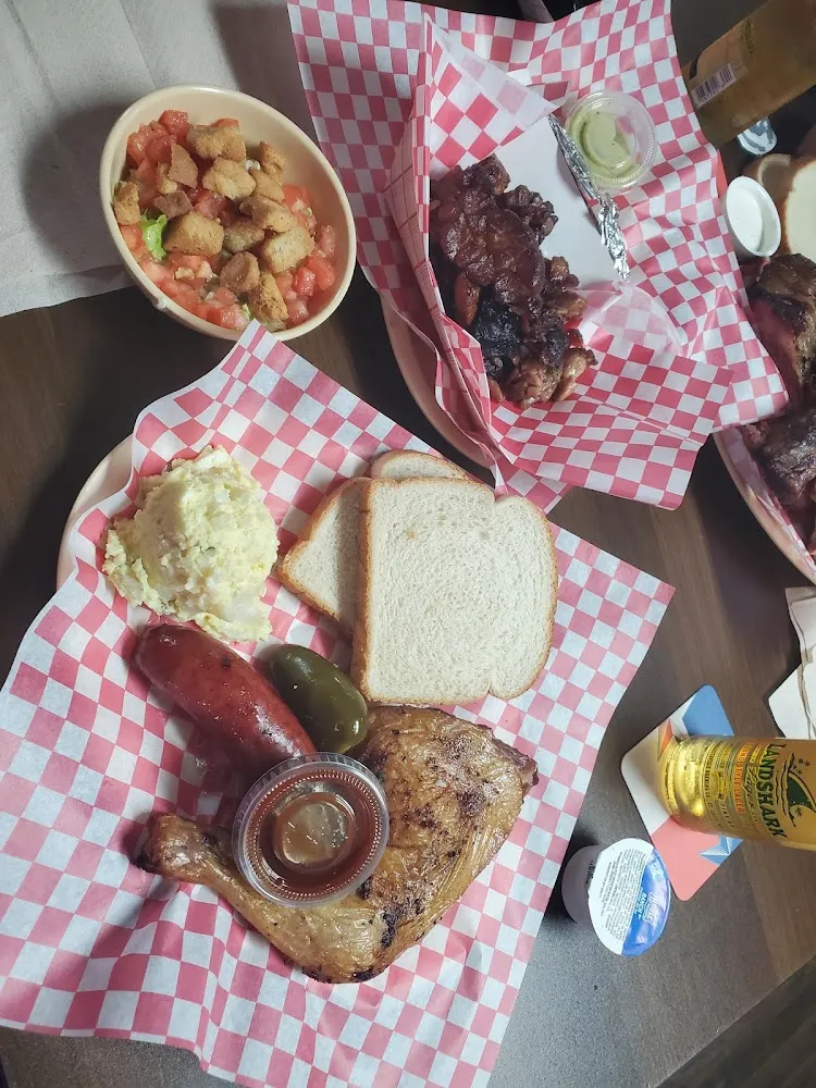 Brisket Sausage Pit