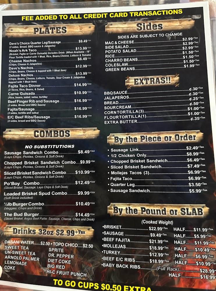 Dave's Menu image 4